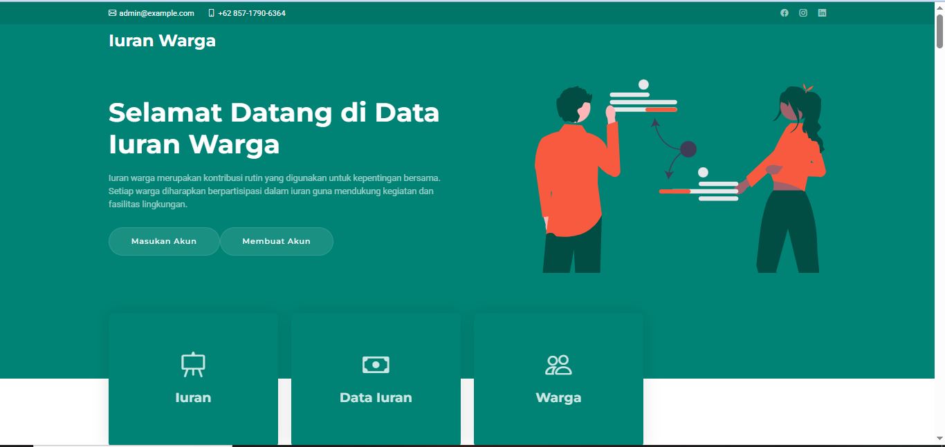 RT/RW Terpadu (Iuran Warga)